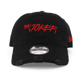 ニューエラ キャップ 9TWENTY DCコミックス ジョーカー SCRATCH STRAPBACK CAP BLACK