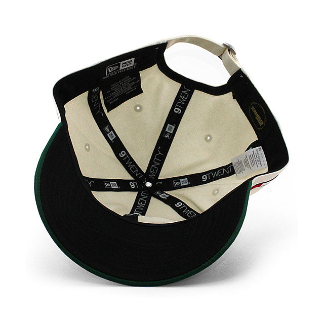 ニューエラ キャップ 9TWENTY ドゥカティ コルセ SCRAMBLER STRAPBACK CAP CREAM