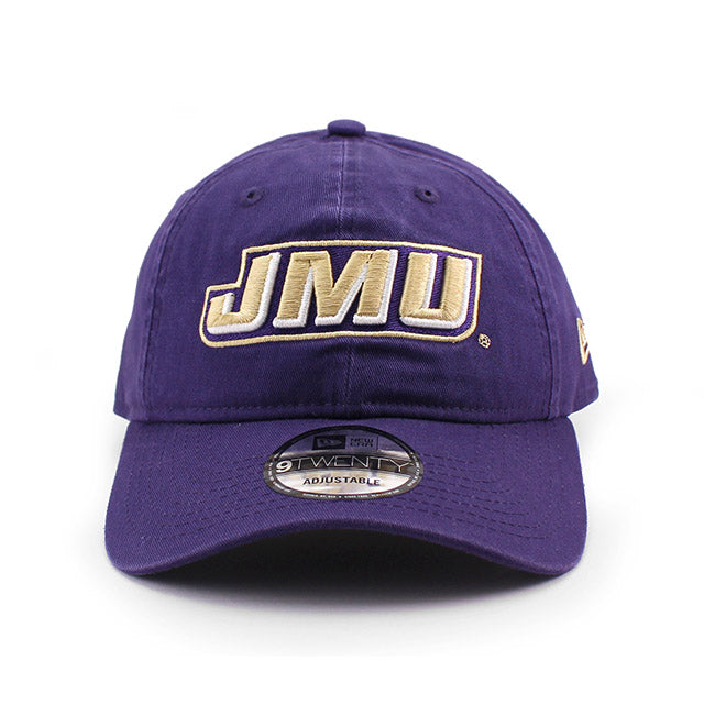 ニューエラ キャップ 9TWENTY ストラップバック ジェームズ マディソン デュークス NCAA CORE CLASSIC CAP PURPLE