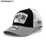 ニューエラ メッシュキャップ 9TWENTY シカゴ ホワイトソックス MLB 2-TONE PATCH TRUCKER MESH CAP BLACK