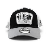 ニューエラ メッシュキャップ 9TWENTY シカゴ ホワイトソックス MLB 2-TONE PATCH TRUCKER MESH CAP BLACK