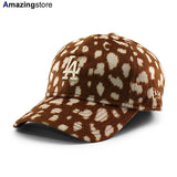 ニューエラ キャップ 9TWENTY ロサンゼルス ドジャース MLB ANIMAL PRINT STRAPBACK CAP BEIGE