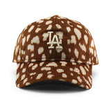 ニューエラ キャップ 9TWENTY ロサンゼルス ドジャース MLB ANIMAL PRINT STRAPBACK CAP BEIGE