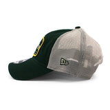 ニューエラ メッシュキャップ 9TWENTY オークランド アスレチックス MLB PROPERTY TRUCKER MESH CAP GREEN