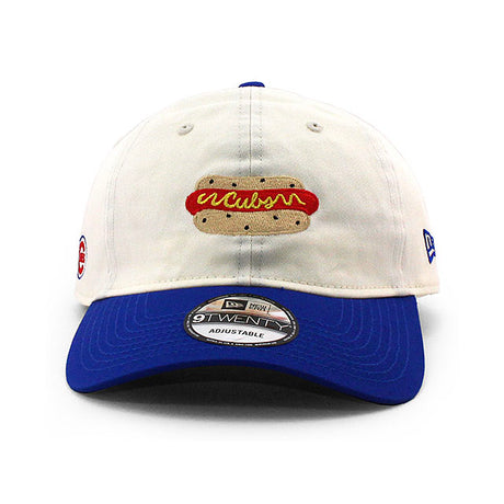 ニューエラ キャップ 9TWENTY アリス & ワンダー シカゴ カブス MLB STRAPBACK CAP CREAM