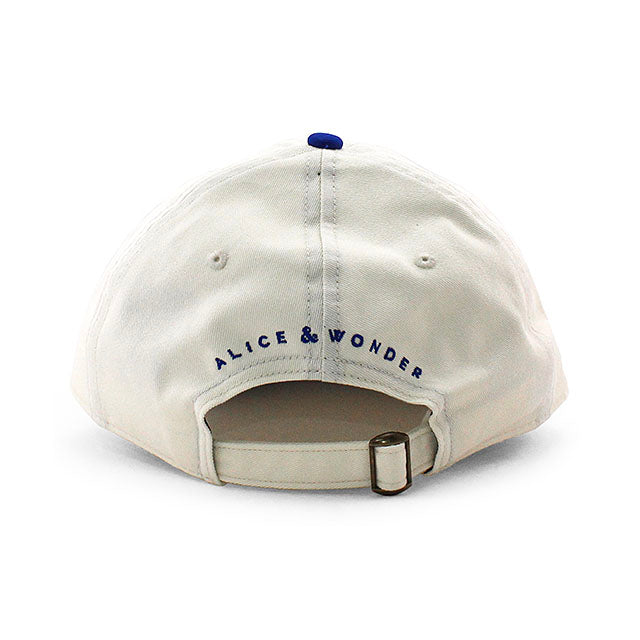 ニューエラ キャップ 9TWENTY アリス & ワンダー シカゴ カブス MLB STRAPBACK CAP CREAM