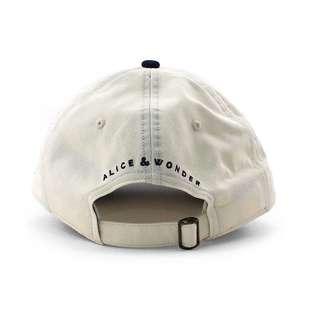 ニューエラ キャップ 9TWENTY アリス & ワンダー シカゴ カブス MLB STRAPBACK CAP CREAM
