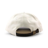 ニューエラ キャップ 9TWENTY アトランタ ブレーブス MLB LEATHER STRAPBACK CAP CREAM