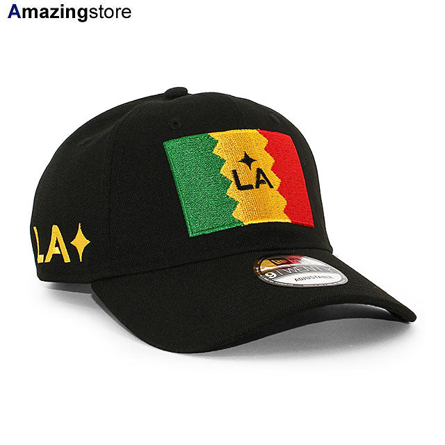 ニューエラ キャップ 9TWENTY ロサンゼルス ギャラクシー MLS JERSEY HOOK STRAPBACK CAP BLACK
