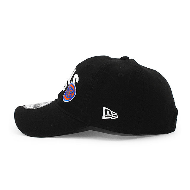 NBAファイナルモデル サンアントニオ スパーズ vs ニューヨーク ニックス ニューエラ キャップ 9TWENTY 2026 NBA FINALS MATCHUP STRAPBACK CAP BLACK