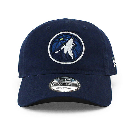 ニューエラ キャップ 9TWENTY ミネソタ ティンバーウルブズ NBA CORE CLASSIC STRRAPBACK CAP NAVY