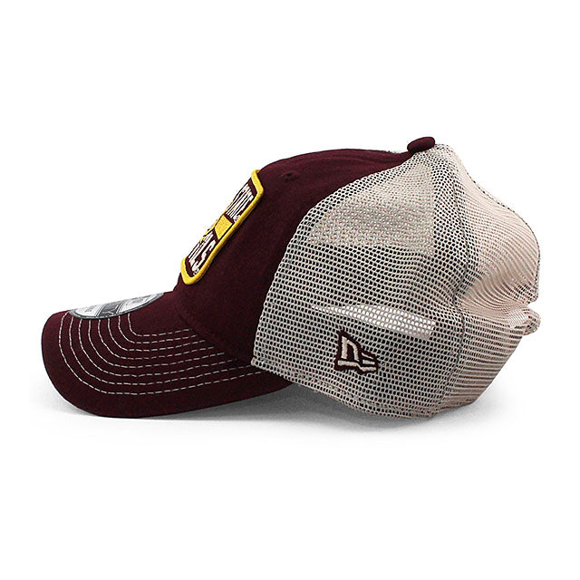 ニューエラ メッシュキャップ 9TWENTY アリゾナステイト サンデビルズ NCAA DEVOTED TRUCKER MESH CAP MAROON