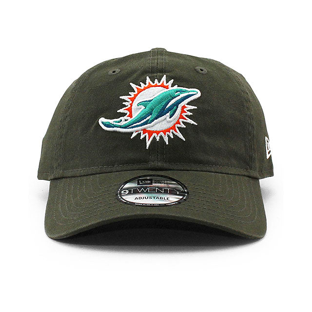 ニューエラ キャップ 9TWENTY マイアミ ドルフィンズ NFL CORE CLASSIC CAP OLIVE
