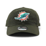 ニューエラ キャップ 9TWENTY マイアミ ドルフィンズ NFL CORE CLASSIC CAP OLIVE