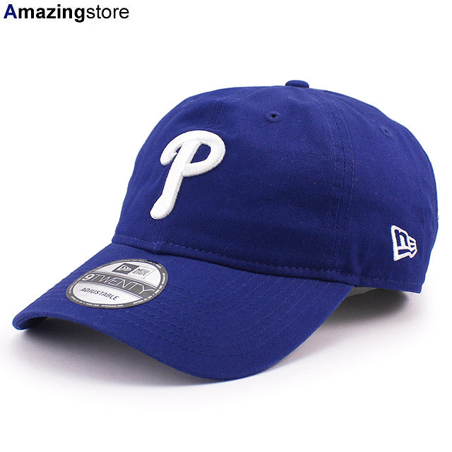 ニューエラ キャップ 9TWENTY ストラップバック フィラデルフィア フィリーズ MLB CORE CLASSIC CAP DARK ROYAL BLUE
