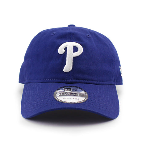 ニューエラ キャップ 9TWENTY ストラップバック フィラデルフィア フィリーズ MLB CORE CLASSIC CAP DARK ROYAL BLUE