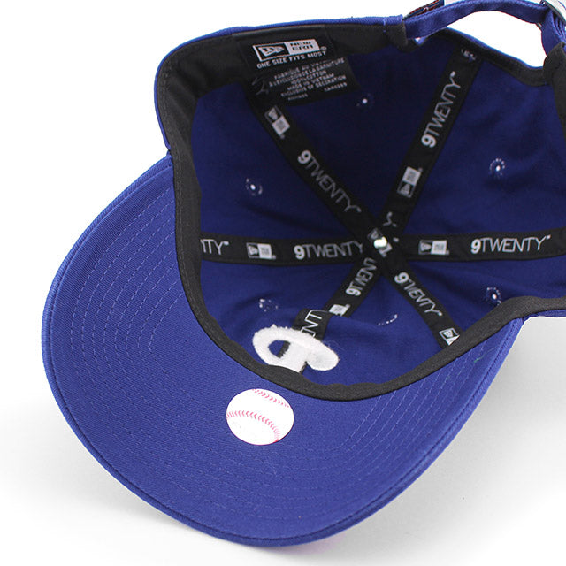 ニューエラ キャップ 9TWENTY ストラップバック フィラデルフィア フィリーズ MLB CORE CLASSIC CAP DARK ROYAL BLUE