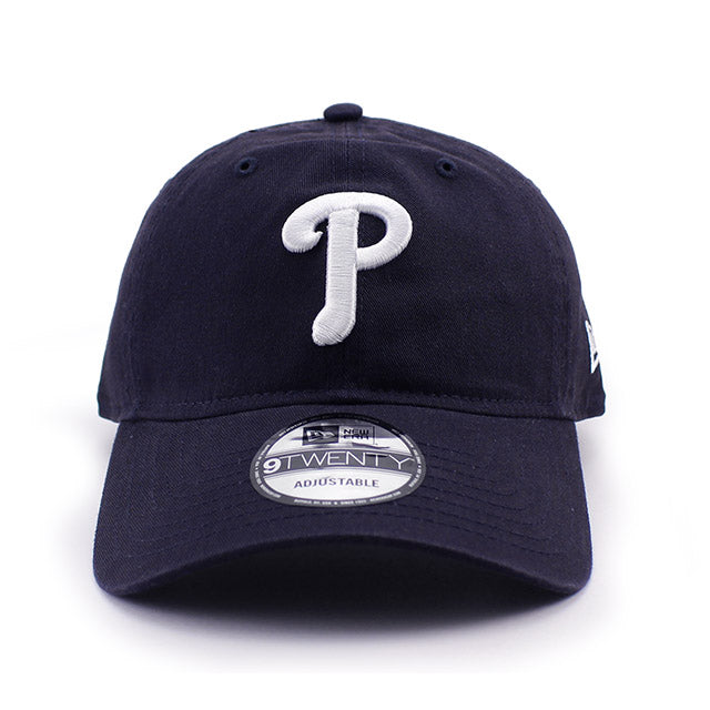 ニューエラ キャップ 9TWENTY  ストラップバック フィラデルフィア フィリーズ MLB CORE CLASSIC CAP NAVY