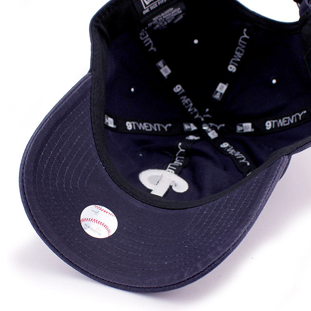 ニューエラ キャップ 9TWENTY  ストラップバック フィラデルフィア フィリーズ MLB CORE CLASSIC CAP NAVY