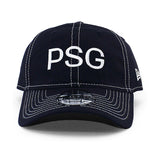 ニューエラ キャップ 9TWENTY パリ サンジェルマン FC PSG STITCH STRAPBACK CAP NAVY