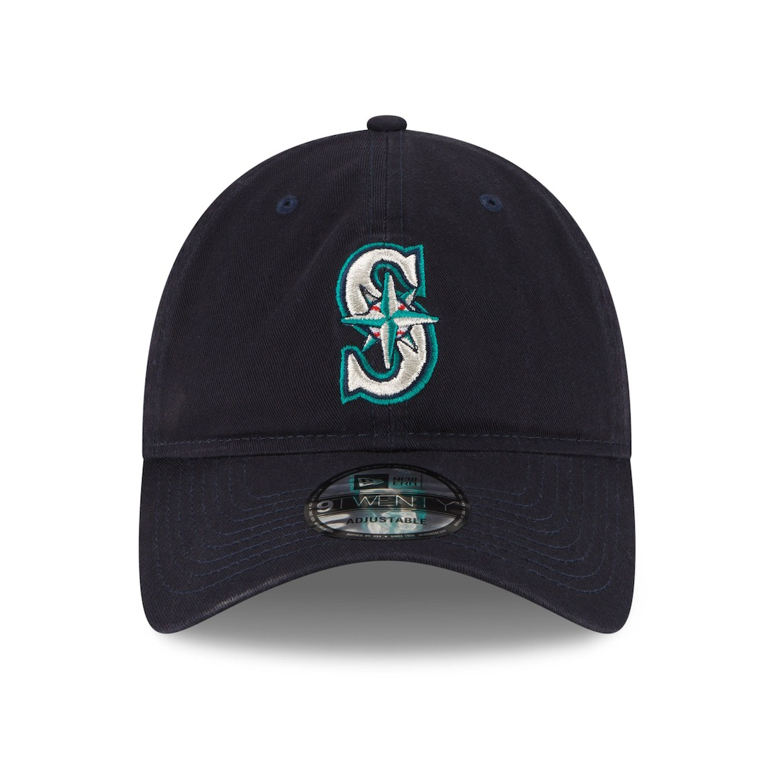 海外取寄 2025 ポストシーズンモデル ニューエラ キャップ 9TWENTY シアトル マリナーズ MLB POSTSEASON STRAPBACK CAP NAVY