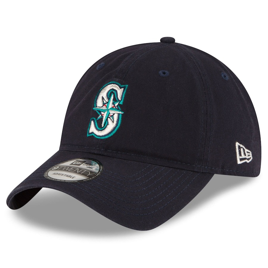 海外取寄 2025 ポストシーズンモデル ニューエラ キャップ 9TWENTY シアトル マリナーズ MLB POSTSEASON STRAPBACK CAP NAVY