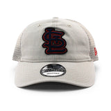 ニューエラ メッシュキャップ 9TWENTY セントルイス カージナルス MLB GAME DAY TRUCKER MESH CAP STONE