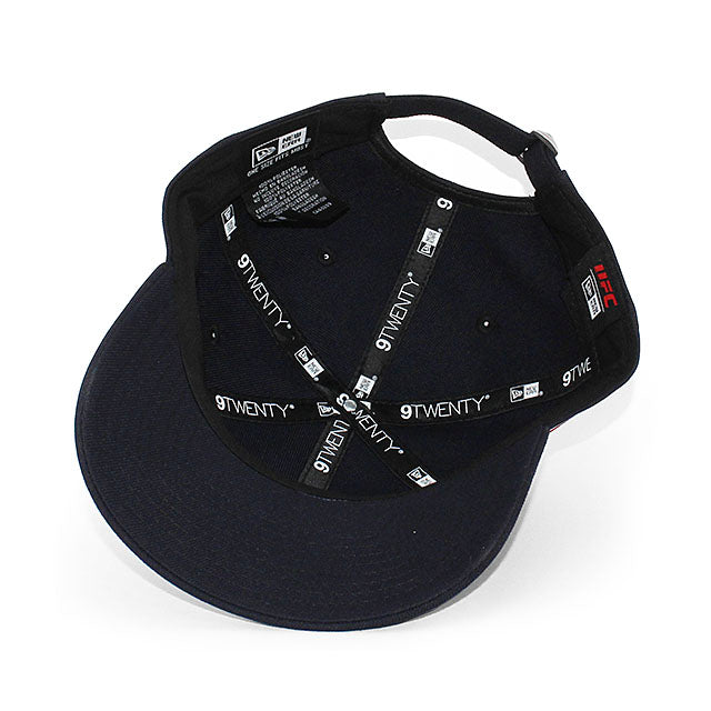 ニューエラ キャップ 9TWENTY UFC AMERICA LOGO STRAPBACK CAP NAVY