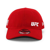 ニューエラ キャップ 9TWENTY UFC AMERICA FLAWLESS LOGO STRAPBACK CAP RED