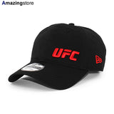 ニューエラ キャップ 9TWENTY UFC FLAWLESS LOGO STRAPBACK CAP BLACK