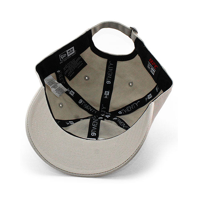 ニューエラ キャップ 9TWENTY UFC LOGO STRAPBACK CAP STONE
