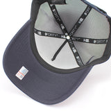 ニューエラ メッシュキャップ 9FORTY ミシガン ウォルバリンズ NCAA A-FRAME TRUCKER MESH CAP NAVY