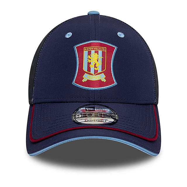 ニューエラ 海外取寄 キャップ 9FORTY アストン ヴィラ FC PREMIER LEAGUE 1996 STRAPBACK CAP NAVY