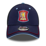 ニューエラ 海外取寄 キャップ 9FORTY アストン ヴィラ FC PREMIER LEAGUE 1996 STRAPBACK CAP NAVY