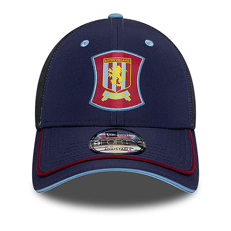 ニューエラ 海外取寄 キャップ 9FORTY アストン ヴィラ FC PREMIER LEAGUE 1996 STRAPBACK CAP NAVY