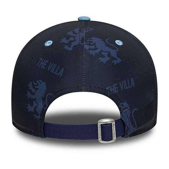 ニューエラ 海外取寄 キャップ 9FORTY アストン ヴィラ FC PREMIER LEAGUE 1996 STRAPBACK CAP NAVY