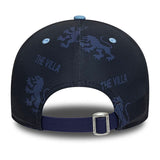 ニューエラ 海外取寄 キャップ 9FORTY アストン ヴィラ FC PREMIER LEAGUE 1996 STRAPBACK CAP NAVY