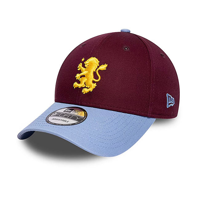ニューエラ 海外取寄 キャップ 9FORTY アストン ヴィラ FC PREMIER LEAGUE STRAPBACK CAP CLARET