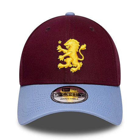ニューエラ 海外取寄 キャップ 9FORTY アストン ヴィラ FC PREMIER LEAGUE STRAPBACK CAP CLARET