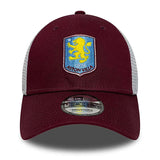 ニューエラ 海外取寄 メッシュキャップ 9FORTY アストン ヴィラ FC PREMIER LEAGUE TRUCKER MESH CAP BURGUNDY