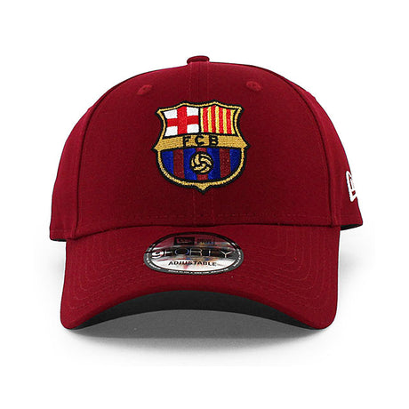 ニューエラ キャップ 9FORTY FC バルセロナ LA LIGA STRAPBACK CAP MAROON