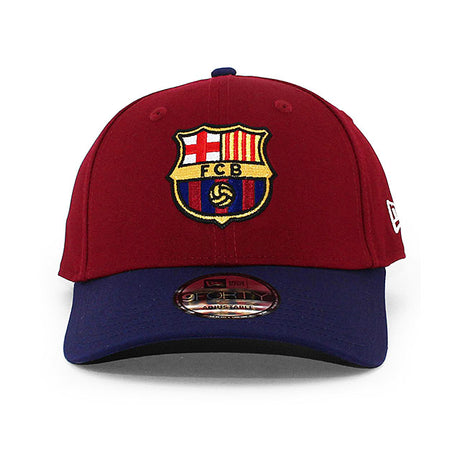 ニューエラ キャップ 9FORTY FC バルセロナ LA LIGA STRAPBACK CAP MAROON