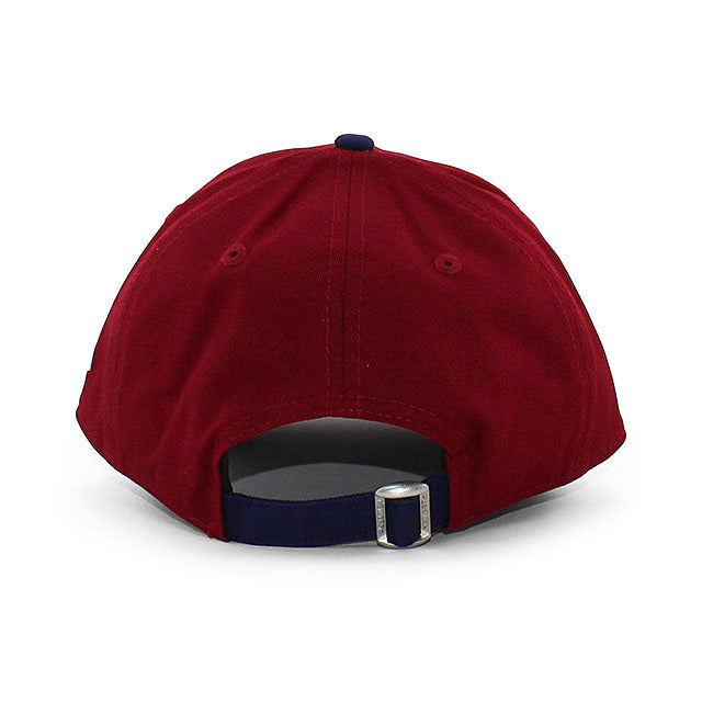 ニューエラ キャップ 9FORTY FC バルセロナ LA LIGA STRAPBACK CAP MAROON