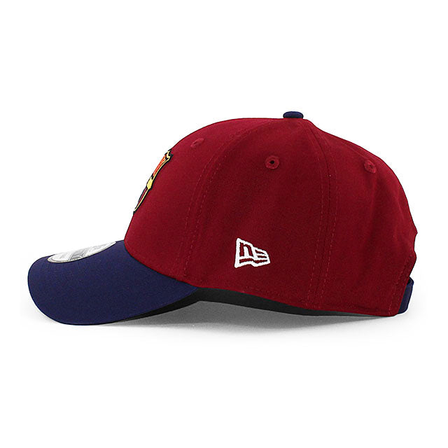 ニューエラ キャップ 9FORTY FC バルセロナ LA LIGA STRAPBACK CAP MAROON