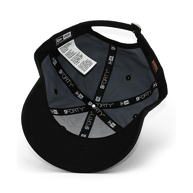 ニューエラ キャップ 9FORTY FC バルセロナ LA LIGA RIPSTOP STRAPBACK CAP BLACK