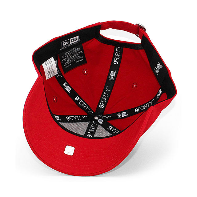ニューエラ キャップ 9FORTY リヴァプール FC PREMIER LEAGUE CORE STRAPBACK CAP RED