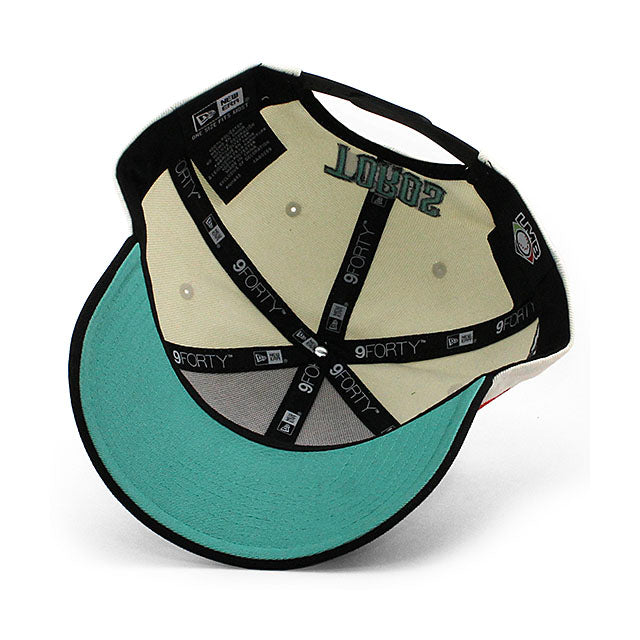 ニューエラ キャップ 9FORTY トロス デ ティフアナ LMB ROSE SNAPBACK CAP CREAM