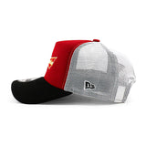 ニューエラ メッシュキャップ 9FORTY ナスカー BUDWEISER A-FRAME TRUCKER MESH CAP RED