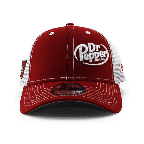 ニューエラ メッシュキャップ 9FORTY ナスカー ダレル ウォレス Dr. Pepper MESH CAP RED