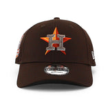 ニューエラ キャップ 9FORTY ヒューストン アストロズ MLB 50TH STRRAPBACK CAP BROWN